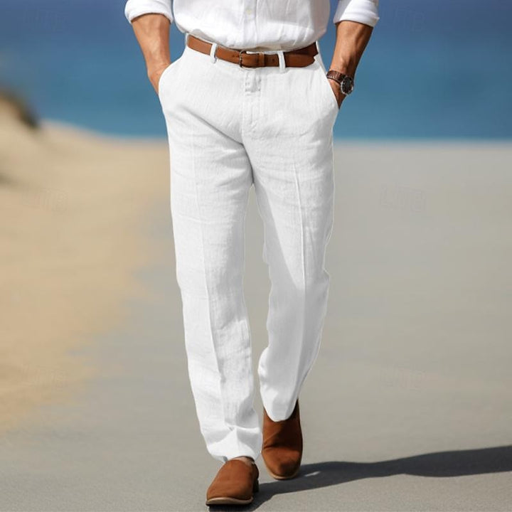 Pantaloni di lino eleganti