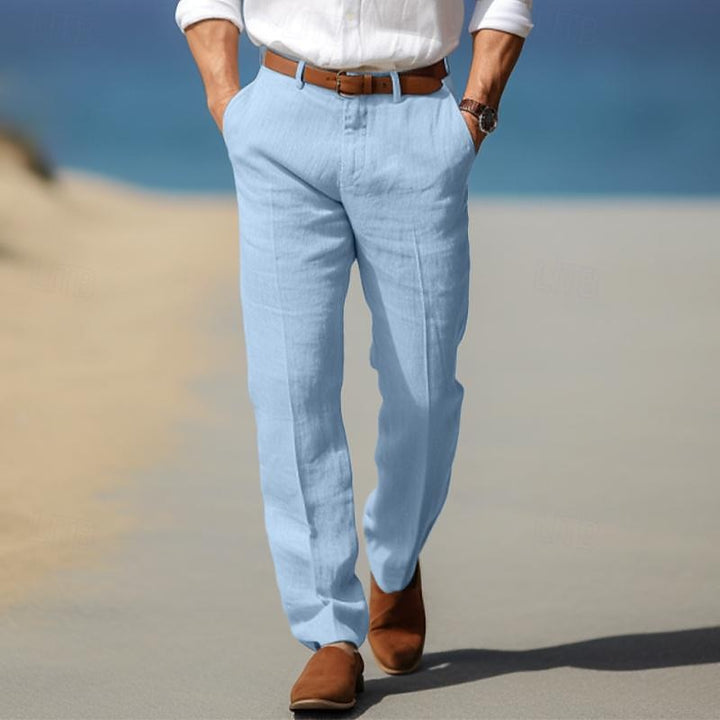 Pantaloni di lino eleganti
