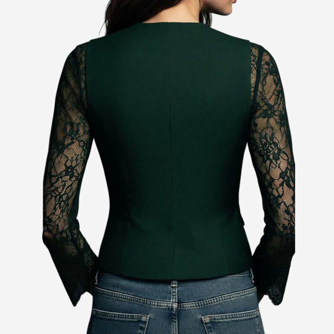 Arianna™ Gilet elegante con scollo