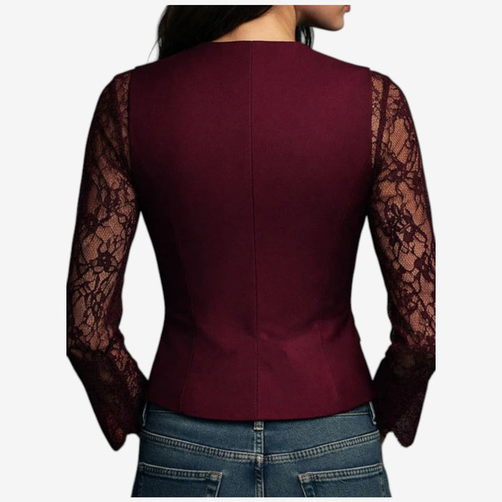 Arianna™ Gilet elegante con scollo