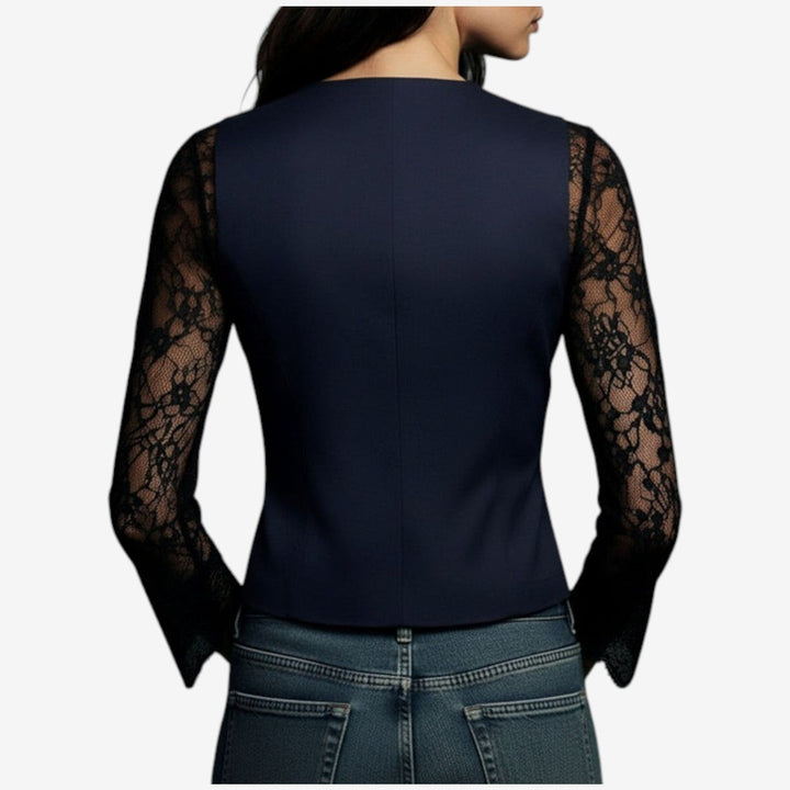 Arianna™ Gilet elegante con scollo