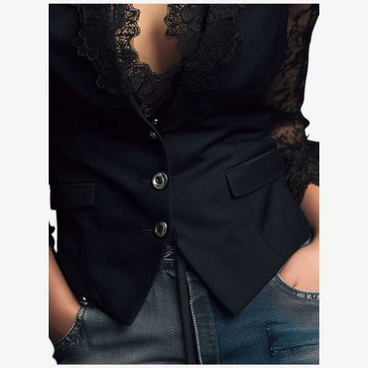 Arianna™ Gilet elegante con scollo