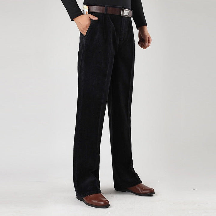 Pantaloni eleganti in velluto a coste