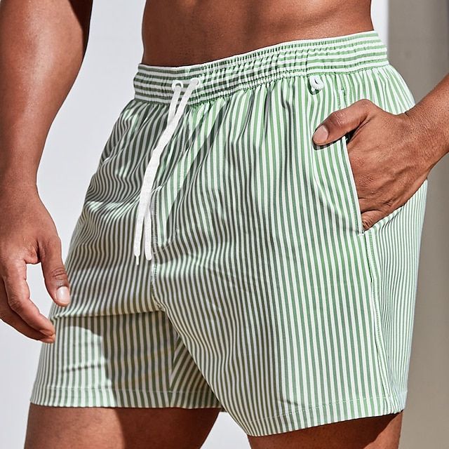 Pantaloncini da spiaggia casual a righe