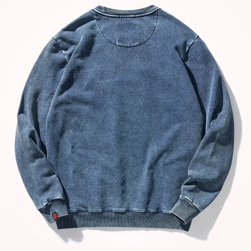 Elegante maglione americano in cotone