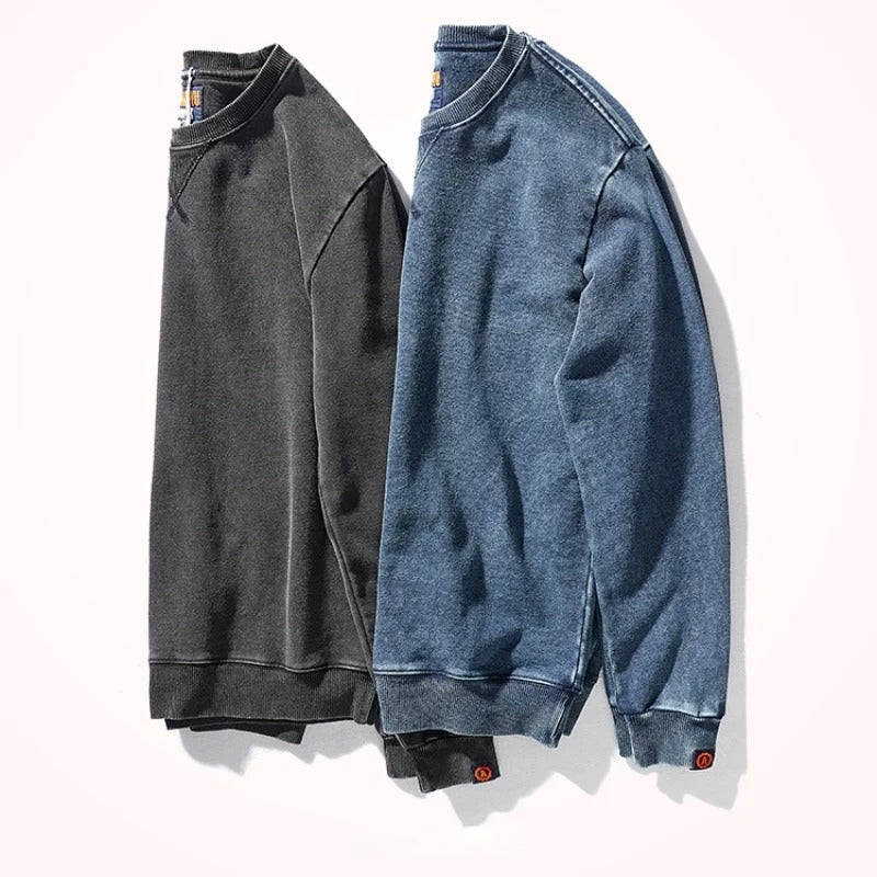 Elegante maglione americano in cotone