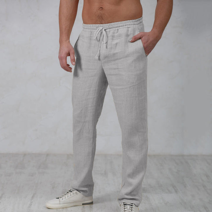 Pantaloni di lino eleganti