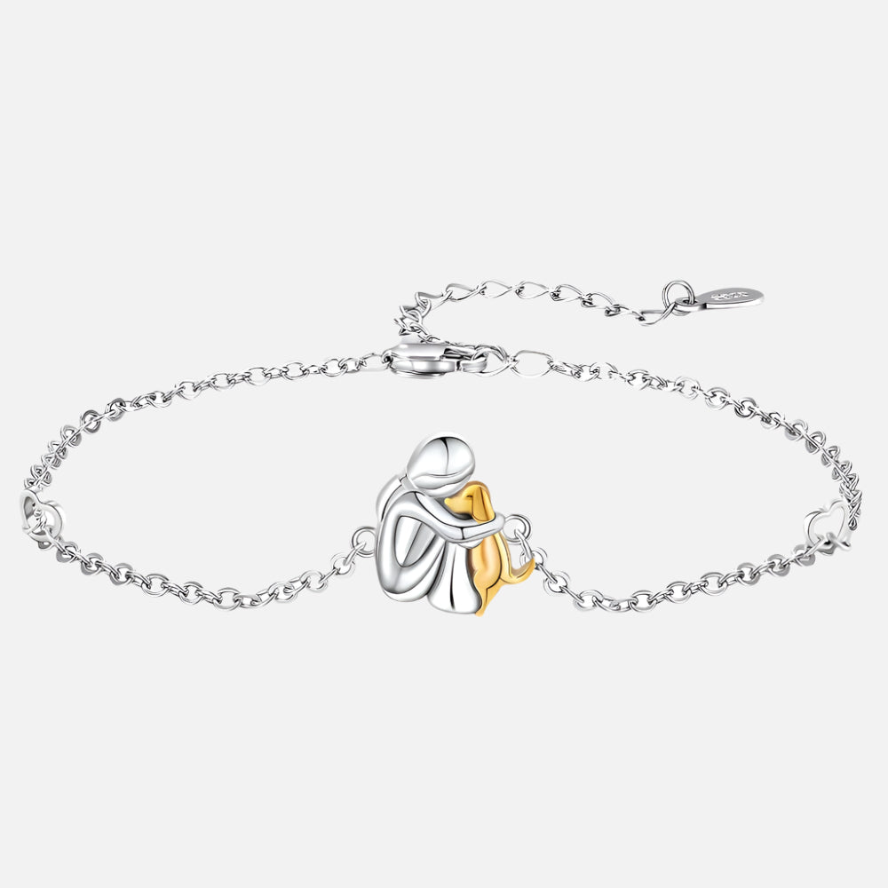 Aria & Lily | Bracciale Abbraccio con Cane