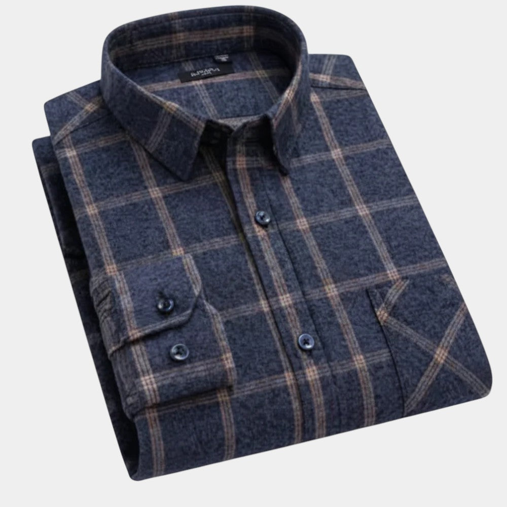 Camicia da uomo a scacchi