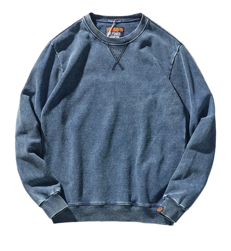 Elegante maglione americano in cotone