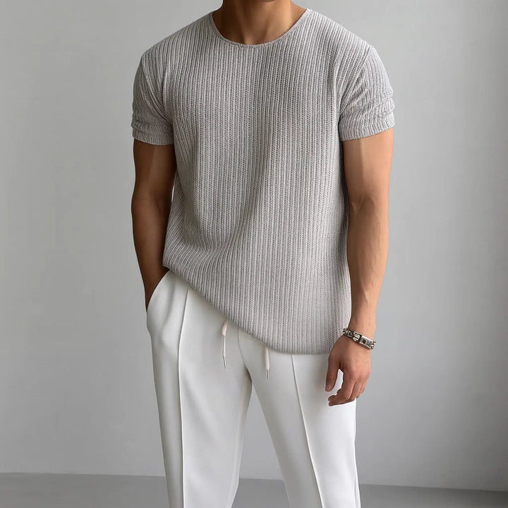 Elegante maglietta in maglia