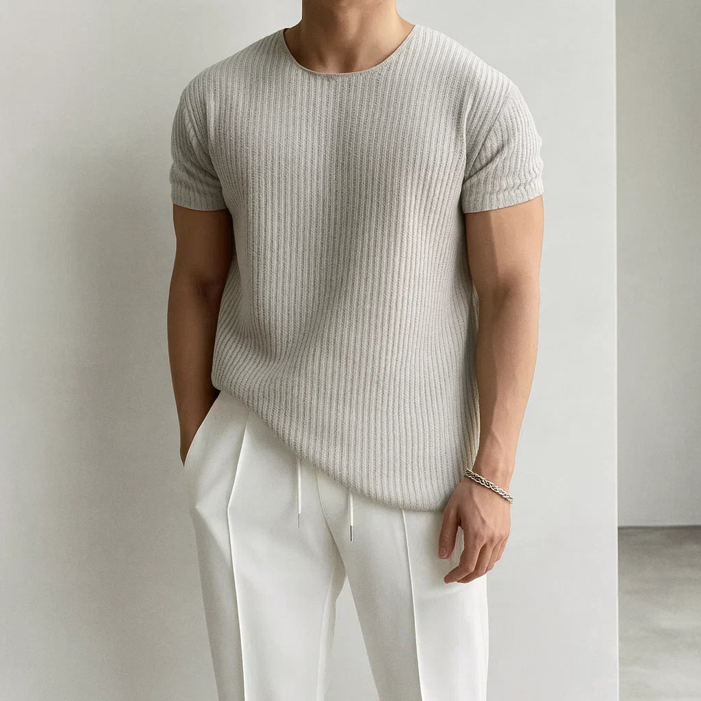Elegante maglietta in maglia