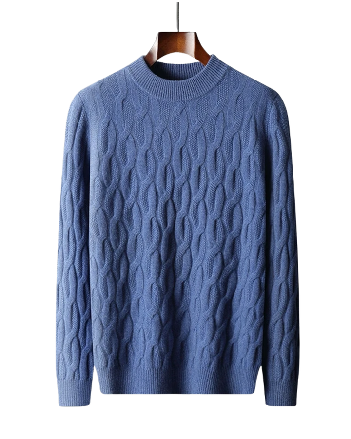 Maglione in cashmere dal motivo elegante