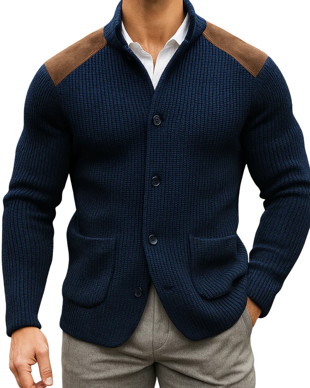 Blazer elegante in maglia