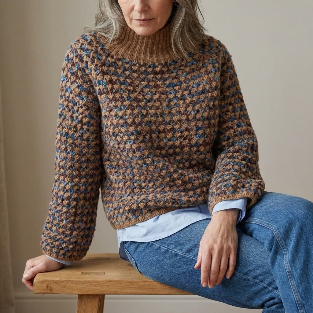 Kathy | Maglia Nordica Heritage in Misto Lana