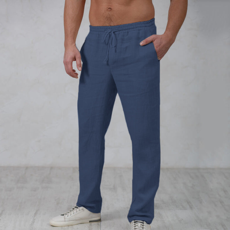 Pantaloni di lino eleganti
