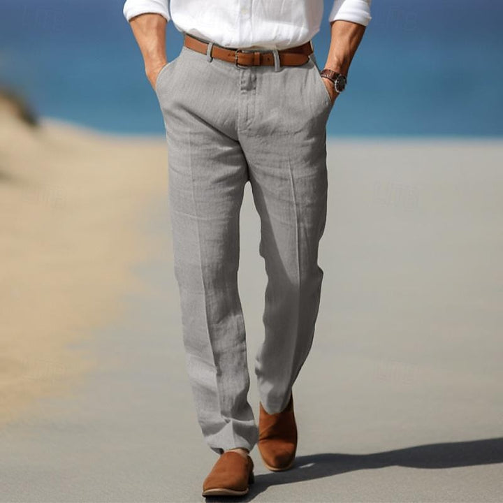 Pantaloni di lino eleganti